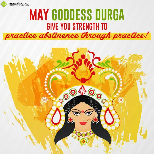 Navratri Greetings Wishes: May Goddess Durga gi