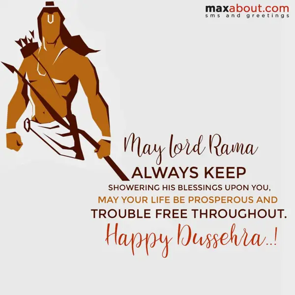 Dussehra Greetings Wishes: May Lord Rama Always