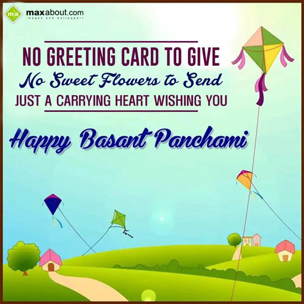 Basant Panchami Greetings Wishes: No greeting card to 