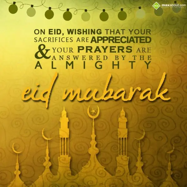 Eid Mubarak Greetings Wishes: On Eid-ul-Adha, wish