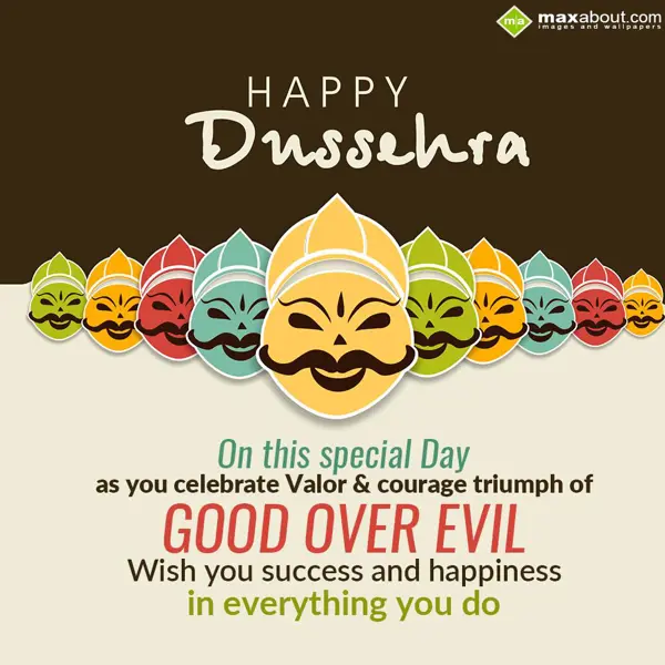 Dussehra Greetings Wishes: On this special Day,