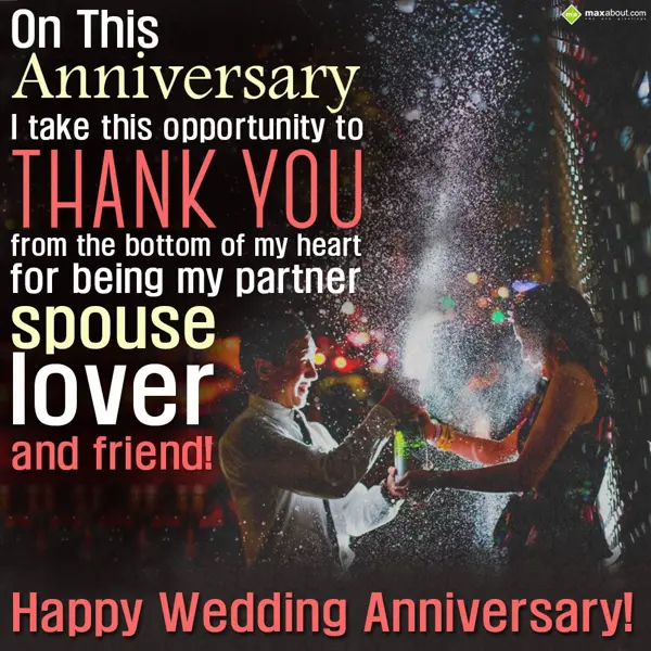 Anniversary Greetings Wishes: On this anniversary,