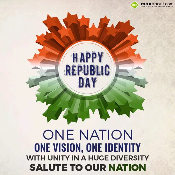 Republic Day Greetings Wishes: One Nation, One Visi