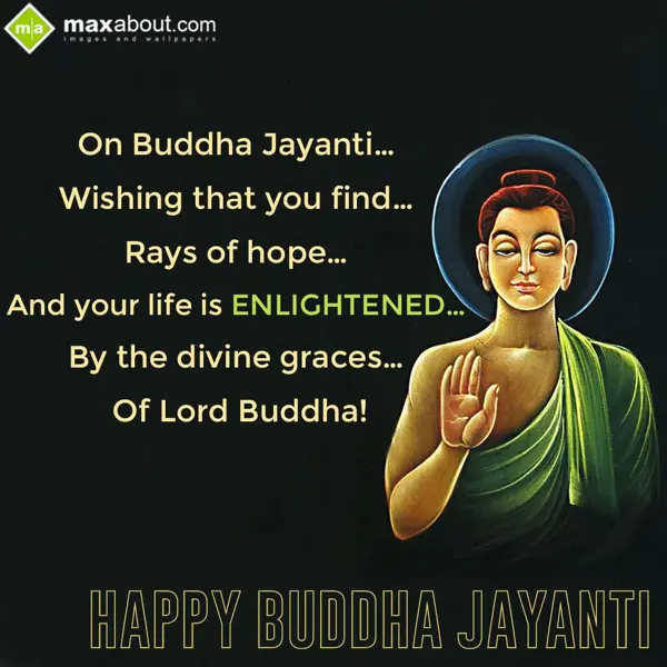 Buddha Purnima Greetings Wishes: On Buddha Jayanti...