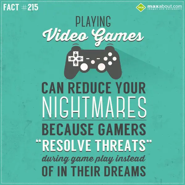 Miscellaneous Facts Greetings Wishes: Playing video games 