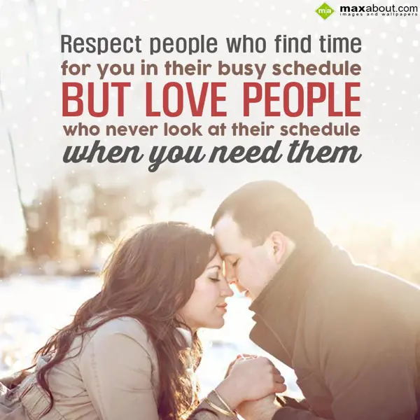 Caring Greetings Wishes: Respect people who f