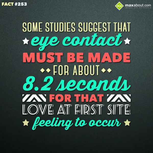 Love Facts Greetings Wishes: Some studies suggest