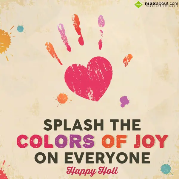 Holi Greetings Greetings Wishes: Splash the colors of