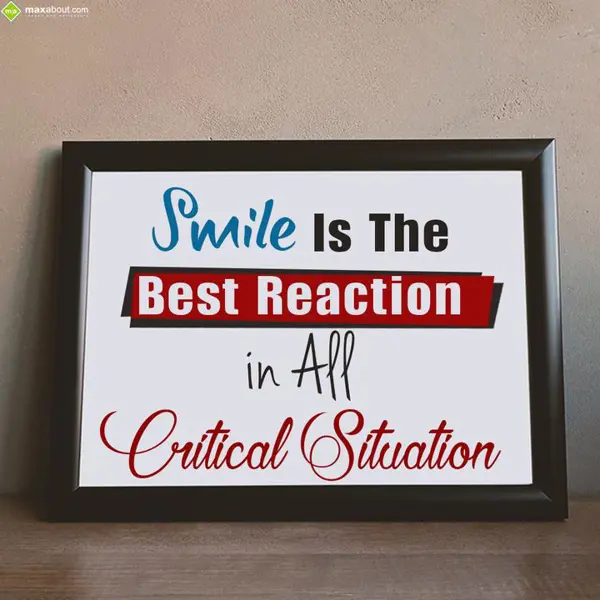 Smile Greetings Wishes: Smile is the best re