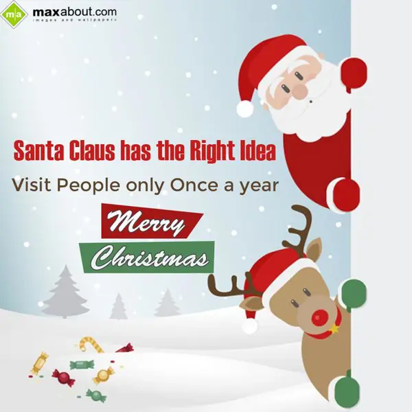 Christmas Wishes Greetings Wishes: Santa Claus has the 