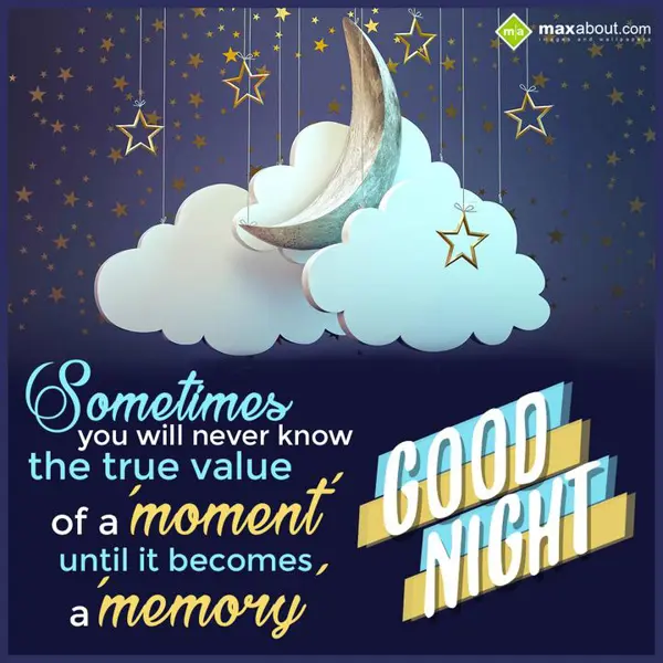 Best Good Night Greetings Wishes: Sometimes you will n