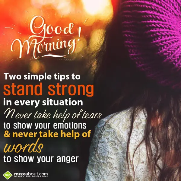 Good Morning Greetings Wishes: Two simple tips to s