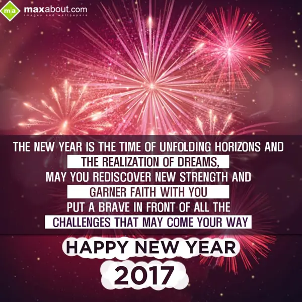 New Year Quotes Greetings Wishes: The New Year is the 