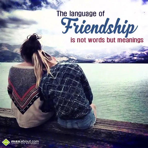 Friendship Greetings Wishes: The language of
FRI