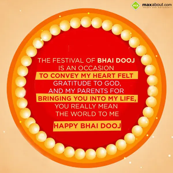 Bhai Dooj Greetings Wishes: The festival of Bhai