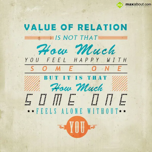 Cool Greetings Wishes: Value of relation
i