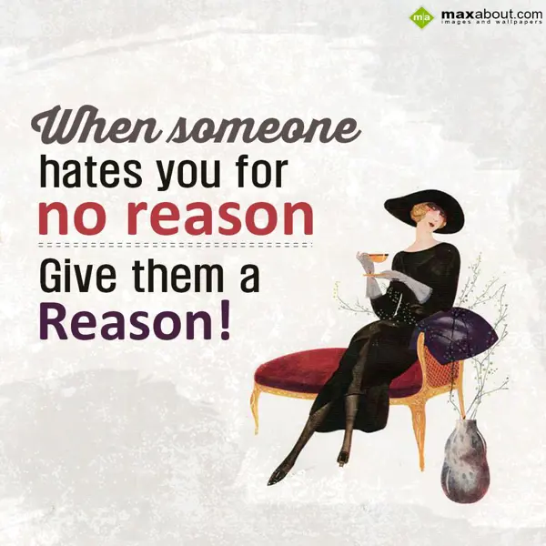 Quotes Greetings Wishes: When someone hates y