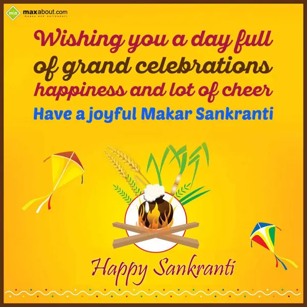 Makar Sankranti Greetings Wishes: Wishing you a day fu