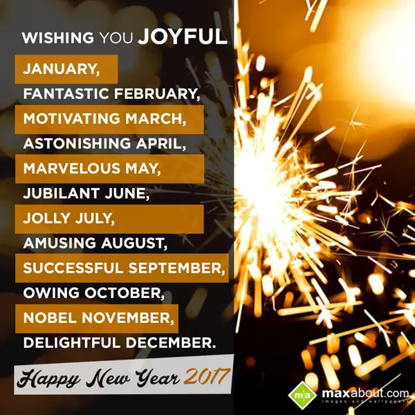 New Year Wishes Greetings Wishes: Wishing you Joyful J