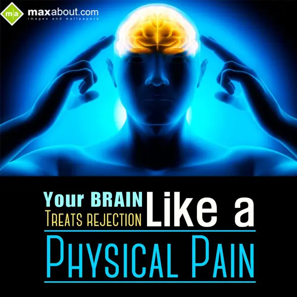 Human Body Facts Greetings Wishes: Your brain treats re