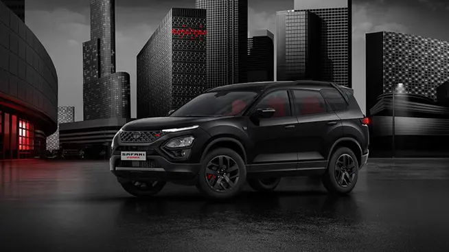 Tata Safari RED Dark XZA Plus (O) AT ₹2,017,900 - ₹2,521,500