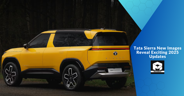 Tata Sierra New Images Reveal Exciting 2025 Updates