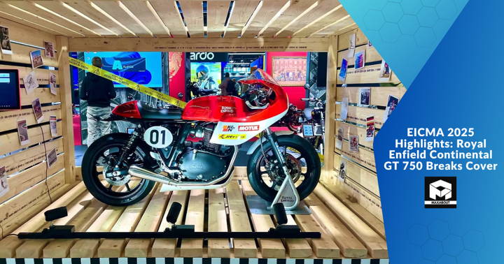 EICMA 2025 Highlights: Royal Enfield Continental GT 750 Breaks Cover