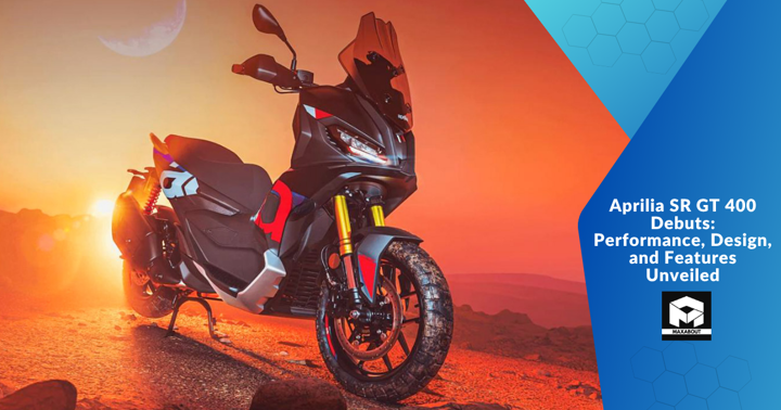 Aprilia SR GT 400 Debuts: Performance, Design, and Features Unveiled