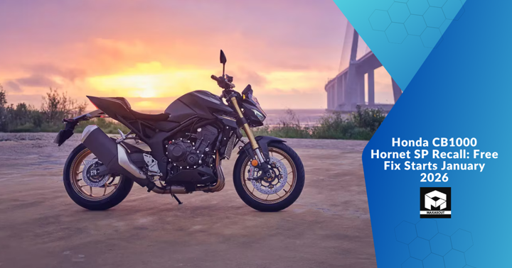 Honda CB1000 Hornet SP Recall: Free Fix Starts January 2026