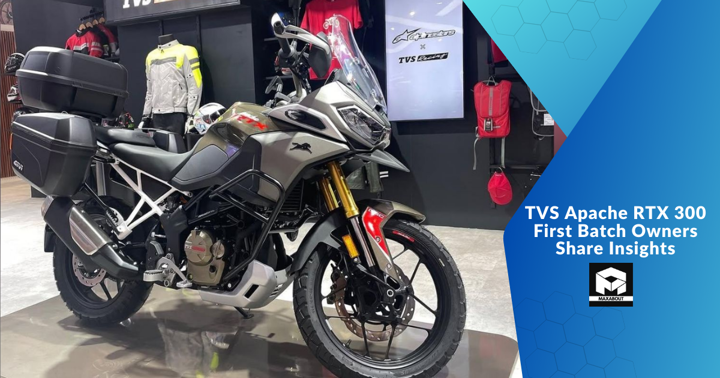 TVS Apache RTX 300 First Batch Owners Share Insights