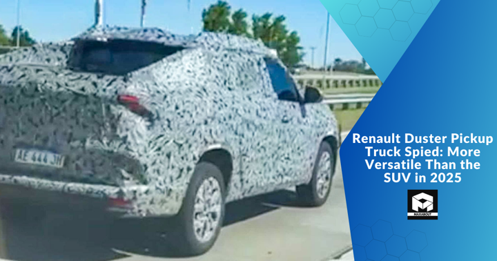 Renault Duster Pickup Truck Spied: More Versatile Than the SUV in 2025