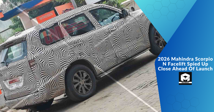 2026 Mahindra Scorpio N Facelift Spied Up Close Ahead Of Launch