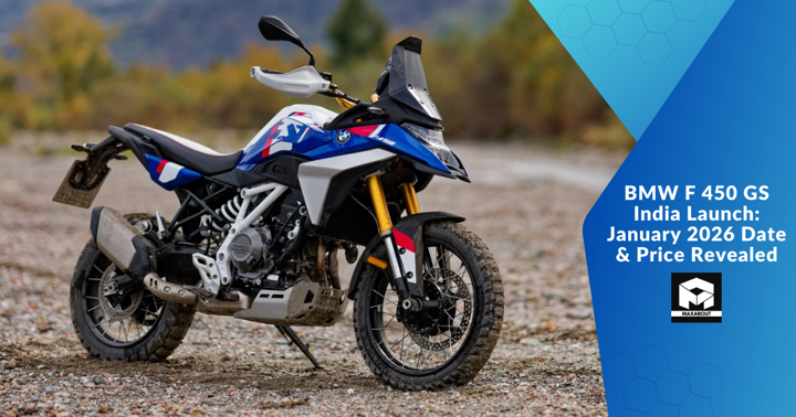 BMW F 450 GS India Launch: January 2026 Date & Price Revealed