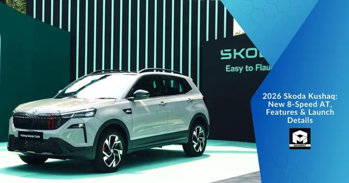 2026 Skoda Kushaq: New 8-Speed AT, Features & Launch Details
