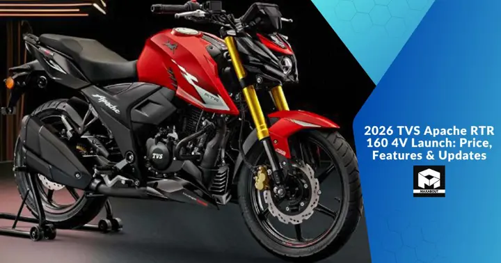 2026 TVS Apache RTR 160 4V Launch: Price, Features & Updates