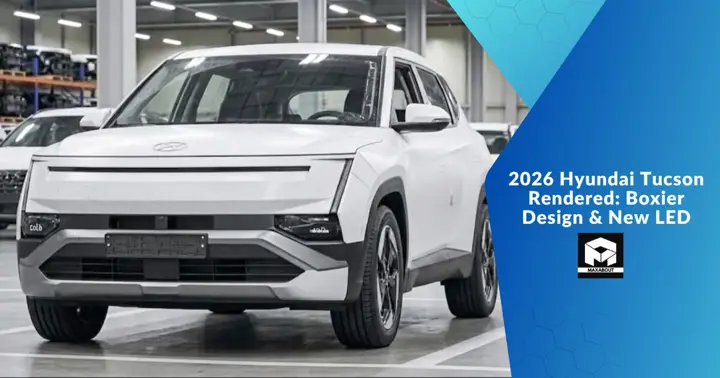 2026 Hyundai Tucson Rendered: Boxier Design & New LED