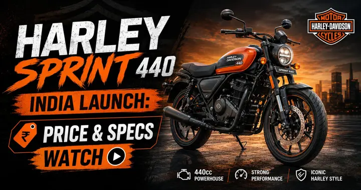 Harley Sprint 440 India Launch: Price & Specs Watch
