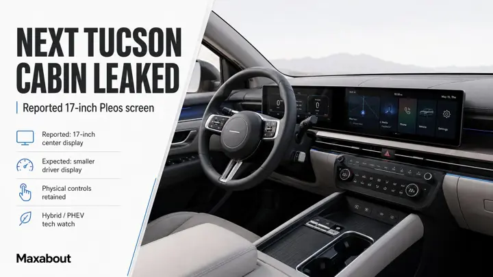 Next-Gen Hyundai Tucson Interior Spied: Key Changes