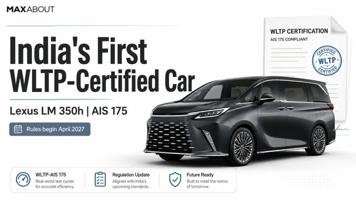 Lexus LM 350h: India's First WLTP-Certified Vehicle