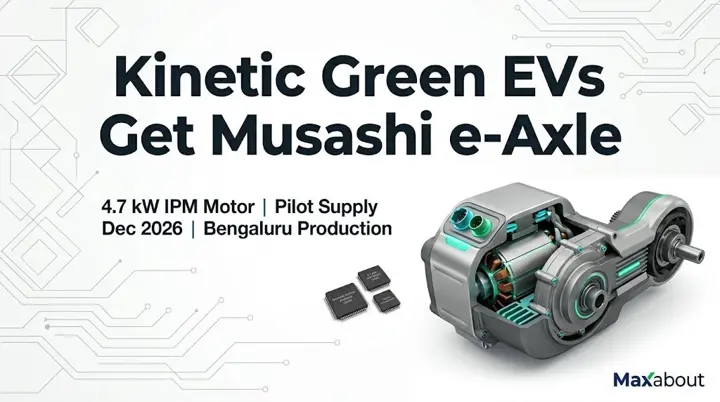 Musashi India Signs LOI With Kinetic Green for EV Powertrain Supply