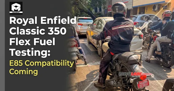 Royal Enfield Classic 350 Flex Fuel Testing: E85 Compatibility Coming