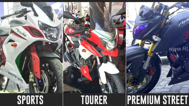 TVS Apache RTR 200 Custom Models