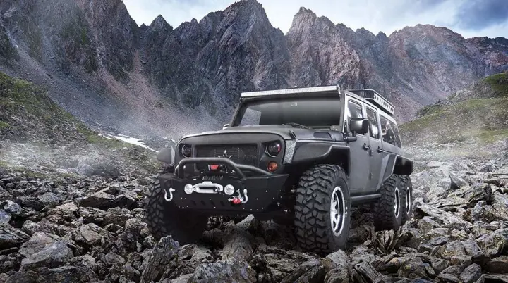 Jeep Wrangler 6×6