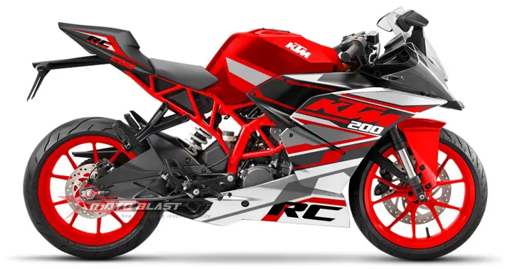 KTM RC 200 Red Spirit Edition