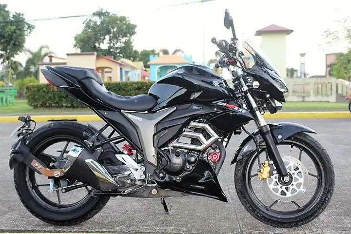Modified Suzuki Gixxer 155