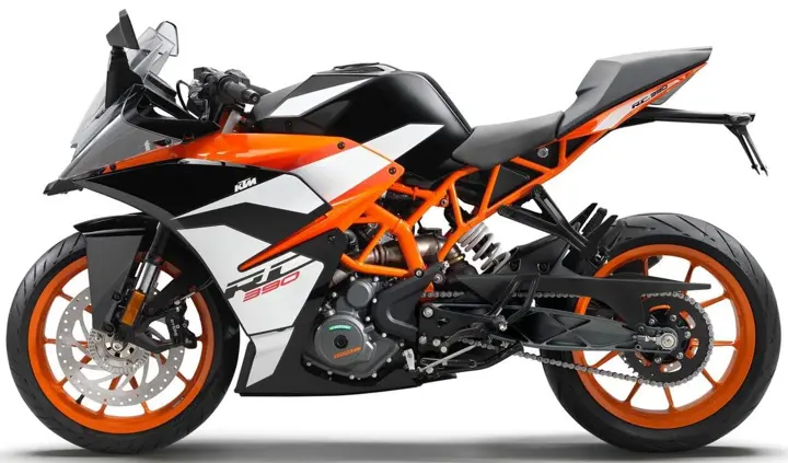 KTM RC 390 Side View