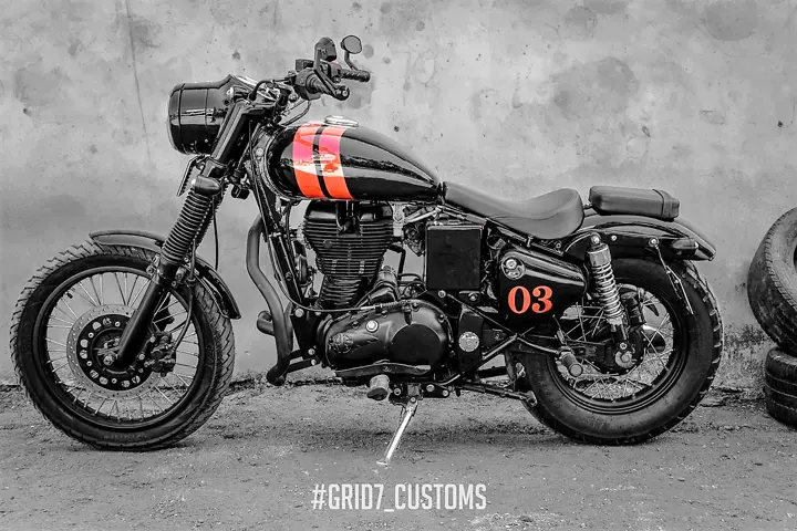 Modified Royal Enfield Classic 350