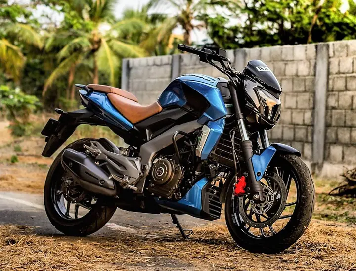 Gloss Metallic Blue Bajaj Dominar 400