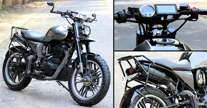 Meet 29HP Storm Shadow 535 - Based on the Royal Enfield Classic Motorcycle