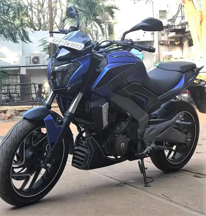 Bajaj Dominar 400 Satin Blue Edition